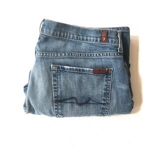 7 For All Mankind Relaxed Women's Denim Jeans Size